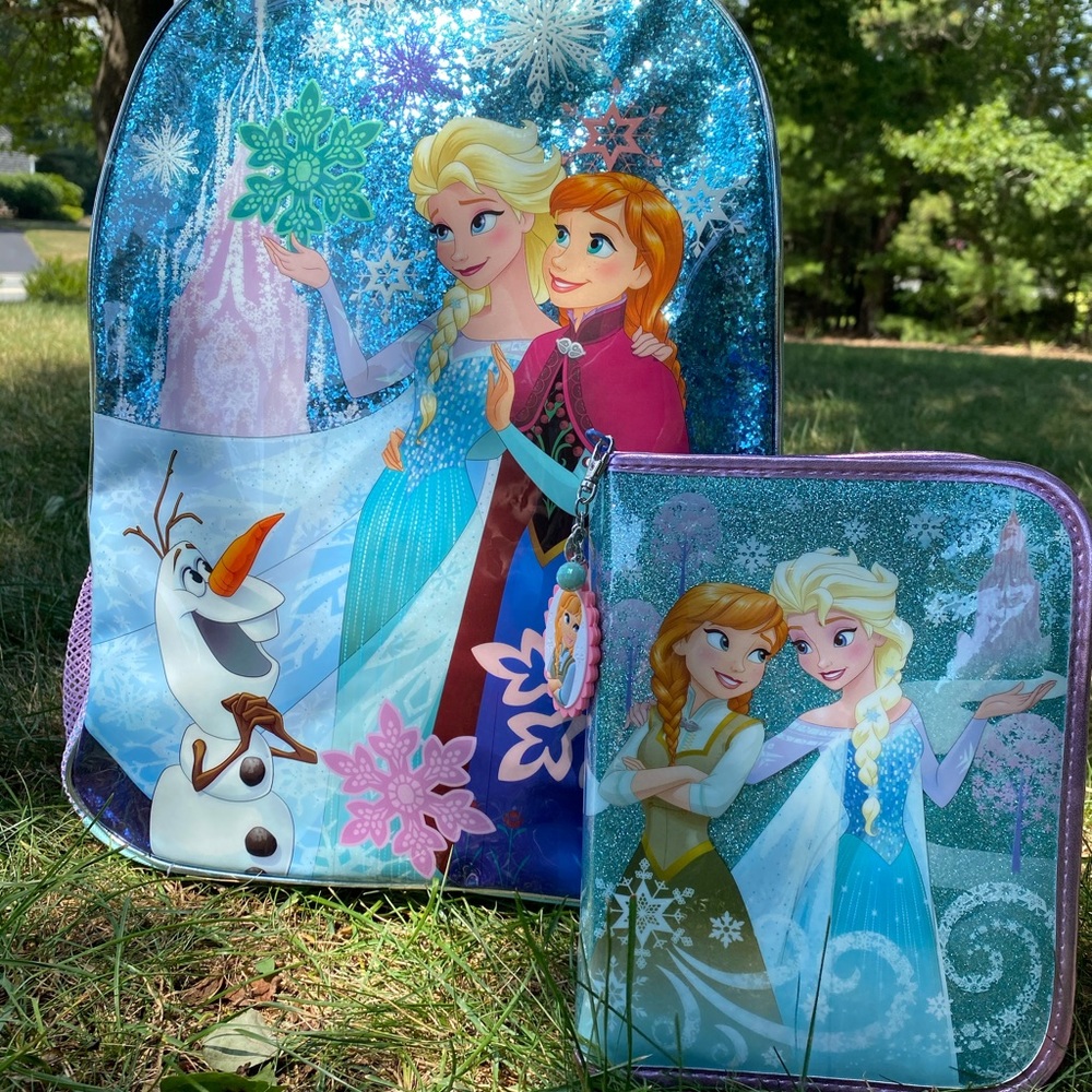 Disney Frozen Backpack and pencil case